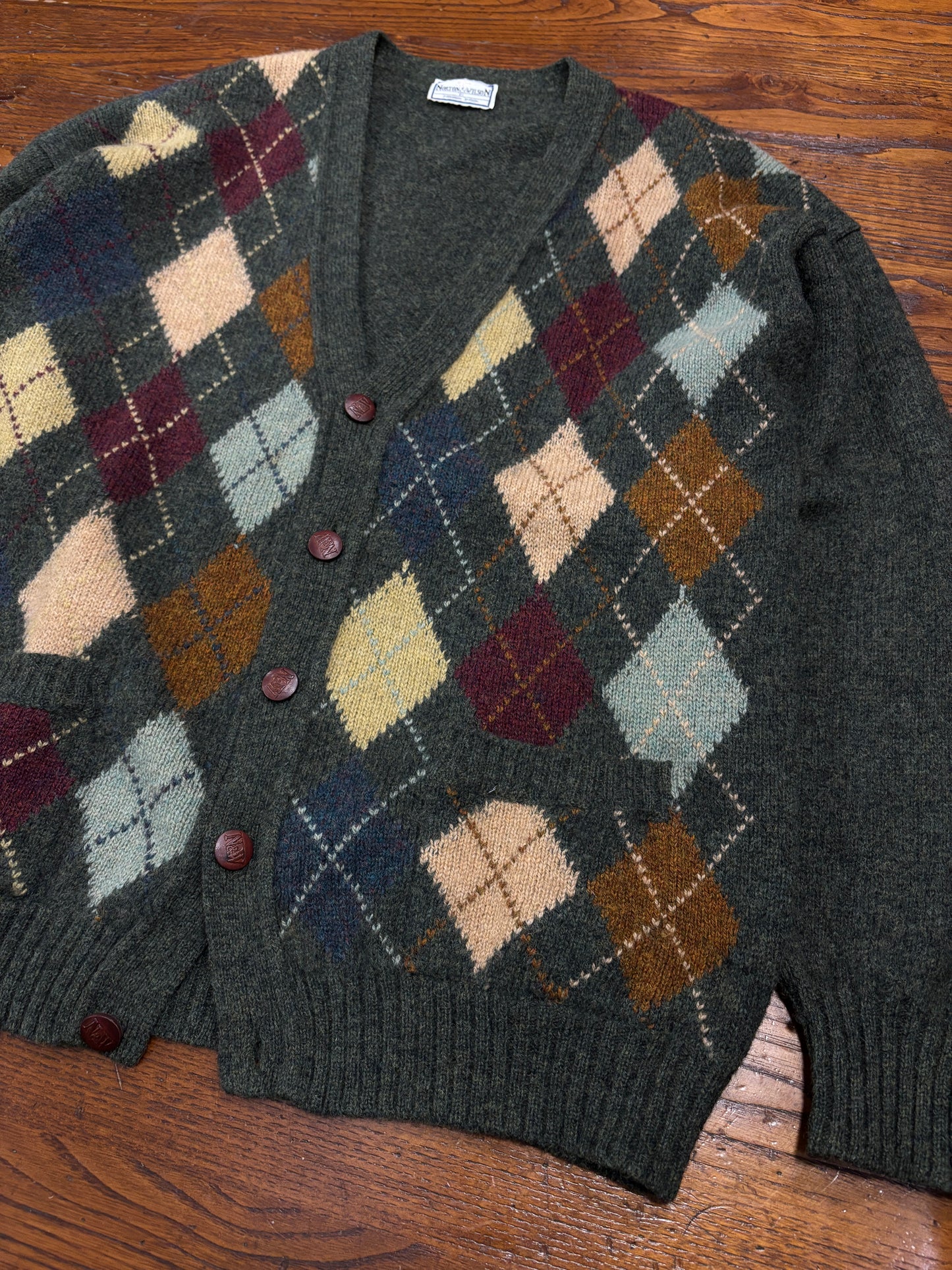 Cardigan rombi tg.50/52