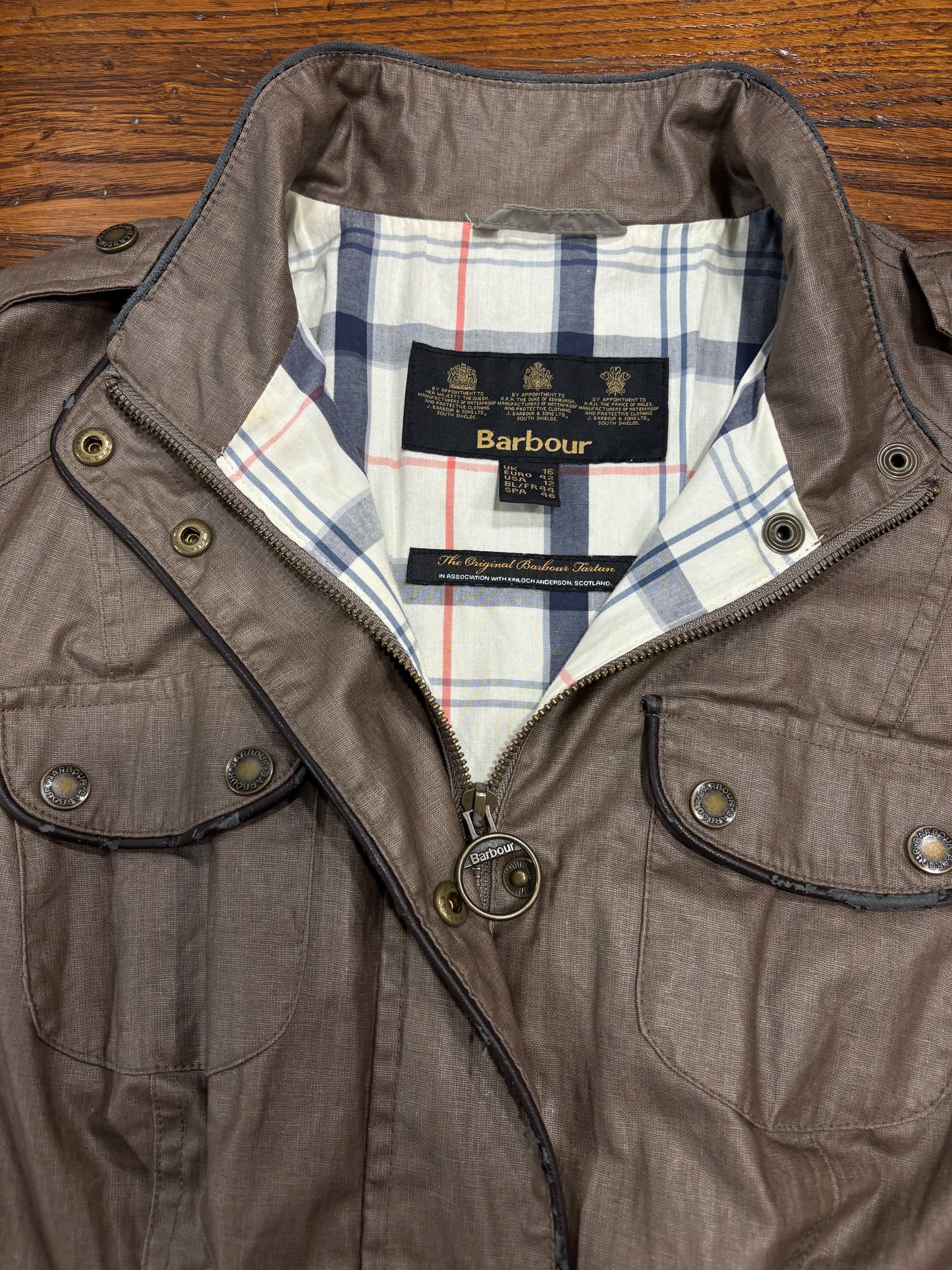 Barbour Tartan scotland tg.42/44