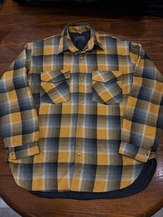 Flannel shirt trapuntata tg.48/50