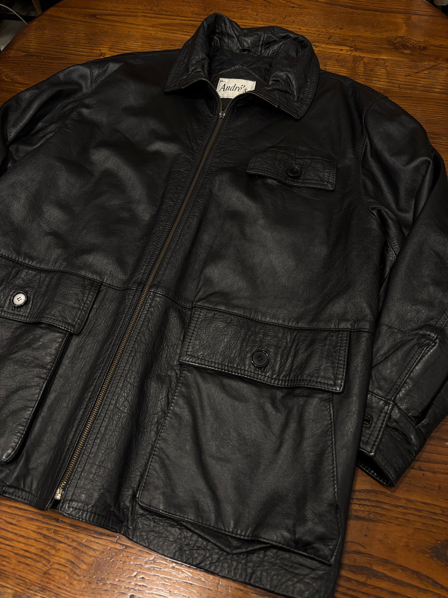 Giaccone pelle tg.50/52