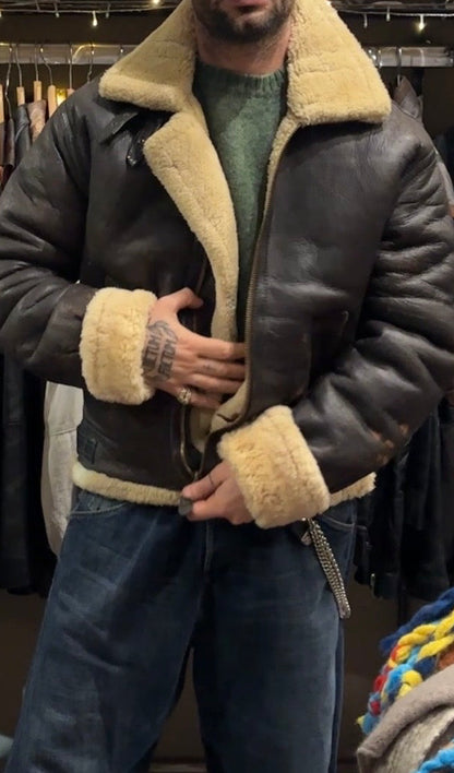 Aviator shearling anni 80’