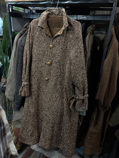 Cappotto spigato long tg.42/44