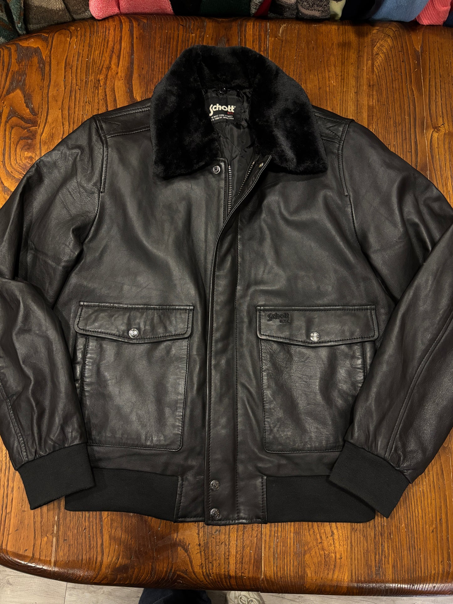 Bomber Schott nyc tg.46/48