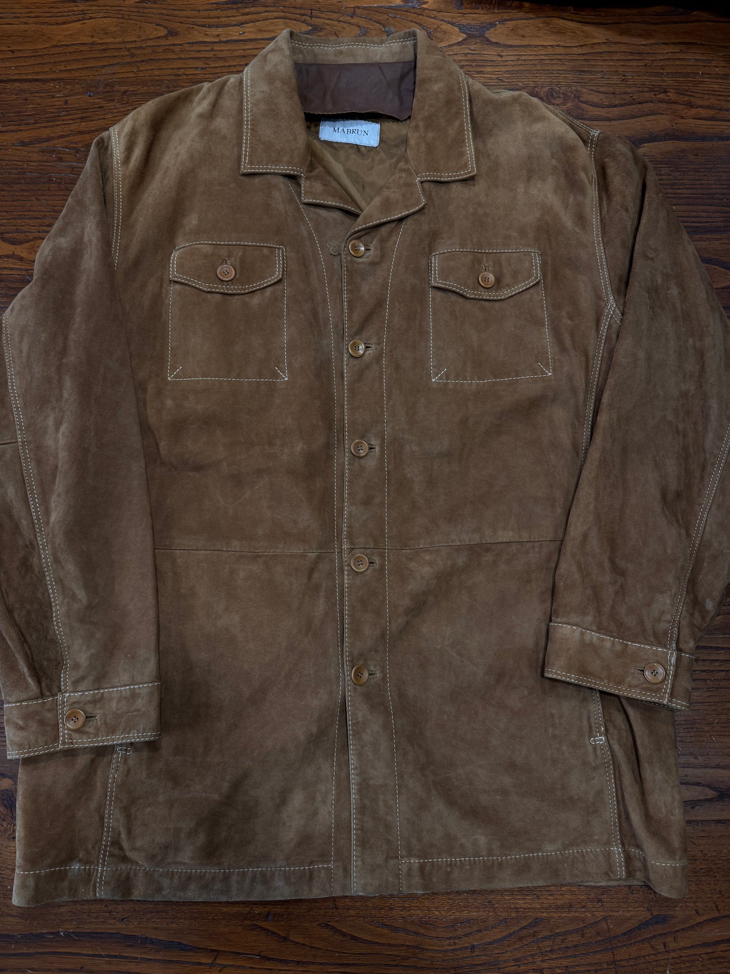 Camicione scamosciato tg. 50/52 cod 21