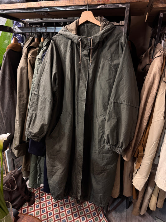 Trench con cappuccio tg. 50/52 cod 213